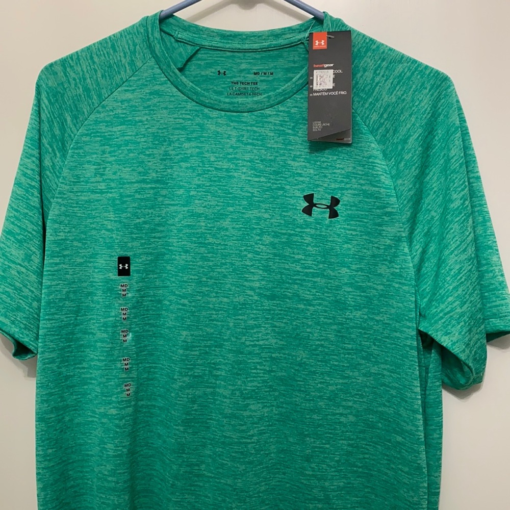 Under Armour Tech Tee Medium Green